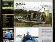 Tablet Screenshot of middletonsfishcamp.com